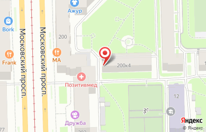 Производственно-торговая компания Стёкла Мира на Московском проспекте на карте