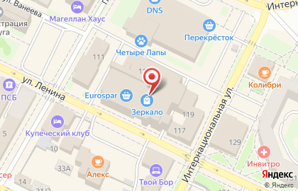 Магазин техники М.Видео на улице Ленина на карте