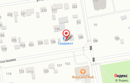 Шиномонтажная мастерская КолесоСервис на улице Чертыгашева на карте
