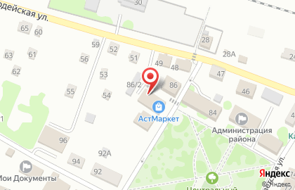 Магазин АстМаркет на карте
