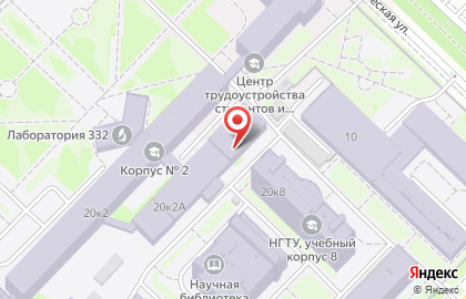 Издательско-полиграфический комплекс Новосибирского государственного технического университета на карте