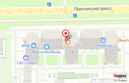 Булочная-кондитерская Булочная-кондитерская на Притомском проспекте на карте