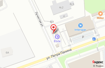 Автомойка самообслуживания Ehrle в Ленинградском районе на карте