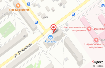 Кафе-пекарня Хлеб из тандыра на улице Докучаева на карте