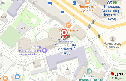 Банкомат Банк Санкт-Петербург в Чернорецком переулке на карте