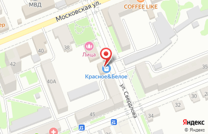 Агентство недвижимости Золотой город на улице Свердлова на карте