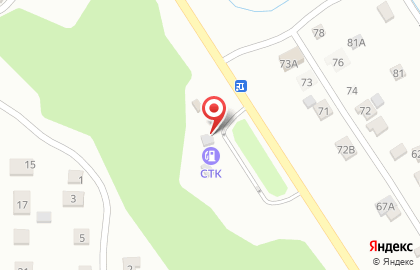 Сибирская топливная компания в Октябрьском районе на карте
