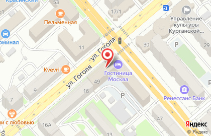 Агентство недвижимости Фаворит на улице Красина на карте