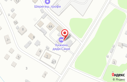 Гостиница Хижина Дяди Саши на карте