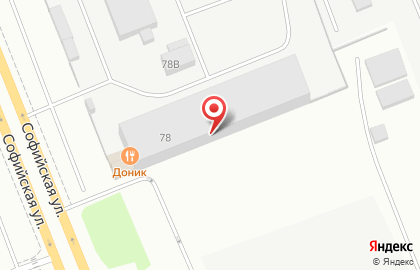Асм на Софийской улице на карте