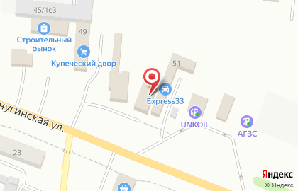 Магазин автозапчастей Автодеталь на Кольчугинской улице на карте