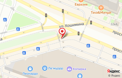 Магазин и киоск хлебобулочных изделий Бабушкины пироги на проспекте Просвещения на карте