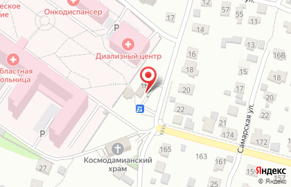Продуктовый магазин в Саратове на карте