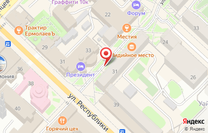 Гобелен Авенью на карте