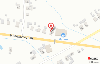 Супермаркет Магнит в Смоленске на карте