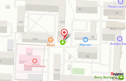 Медицинский центр DuplexMed на улице Артёма на карте