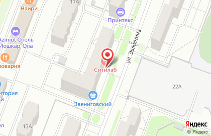 Умка на улице Эшкинина на карте
