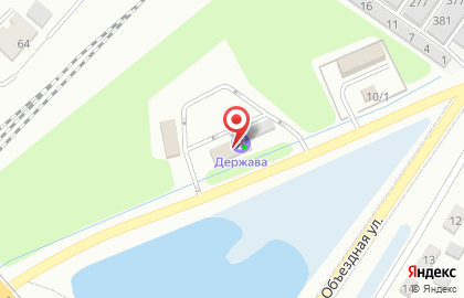 Держава в Володарском районе на карте