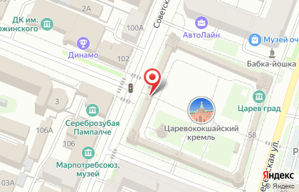 Культурно-исторический комплекс Царевококшайский Кремль на карте