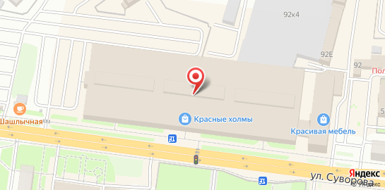Салон оптики Оптика №1 в Железнодорожном районе на карте
