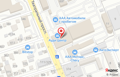 ЗАО Банкомат, Банк ВТБ 24 на Театральном проспекте на карте