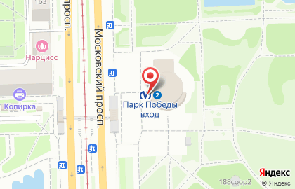 Типография Пикселёк Парк Победы на карте