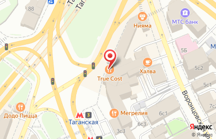 Банкомат Альфа-Банк на Таганской площади на карте