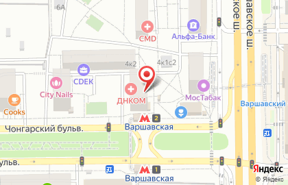 Научный центр молекулярно-генетических исследований Днком в Москве на карте