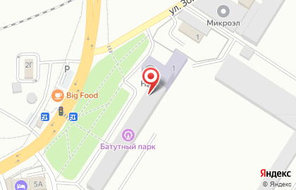 Sport lab на Зои Космодемьянской на карте