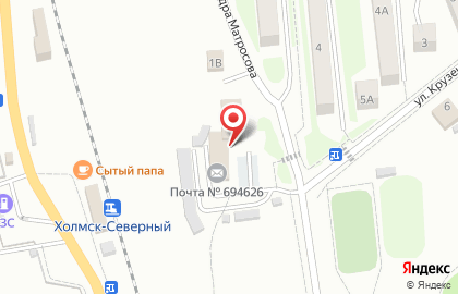 Магазин Восток на улице Александра Матросова на карте