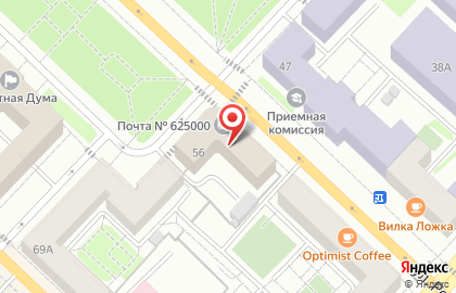 Служба доставки пенсий и пособий, Ленинский район на карте