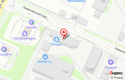 Компания Прогресс СПб в Химическом переулке на карте