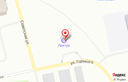 Арктур на улице Горького на карте