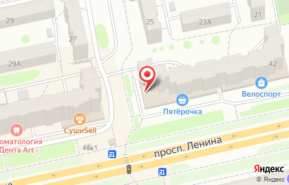 Компания Сервис плюс на проспекте Ленина на карте