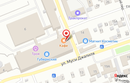 Магазин напитков Янтарь на карте