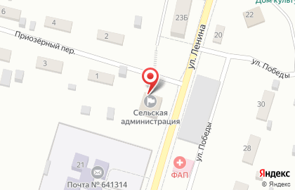 Избирательный участок №463 на улице Ленина на карте