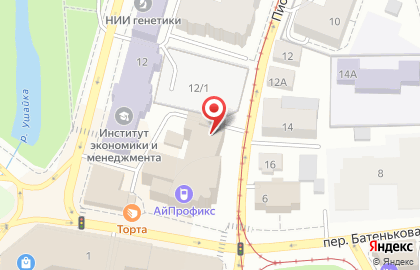 Агентство недвижимости Модуль в Томске на карте