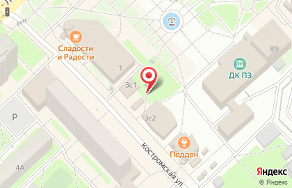 Киоск по продаже шаурмы и пирожков на карте