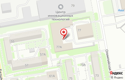 Строительная компания Димстрой на Олимпийской улице на карте
