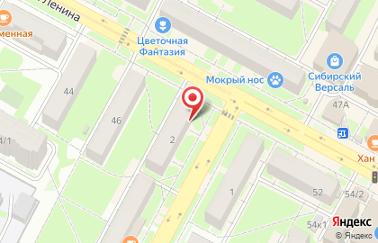 Сибирский цирюльник в Новосибирске на карте
