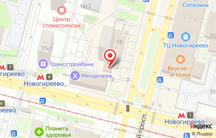 Металлоремонтная мастерская на Свободном проспекте на карте