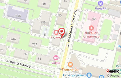 Компания Градис-Строй на улице Максима Горького на карте