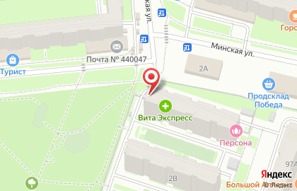 Магазин у дома Бристоль в Октябрьском районе на карте
