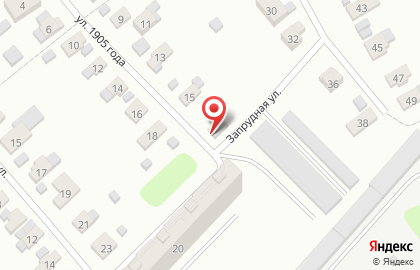 Юлианна на Запрудной улице на карте