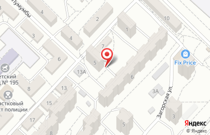 Студия-парикмахерская Красотка в Тракторозаводском районе на карте