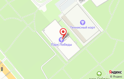 Парк Победы теннисный корт на улице Мира на карте