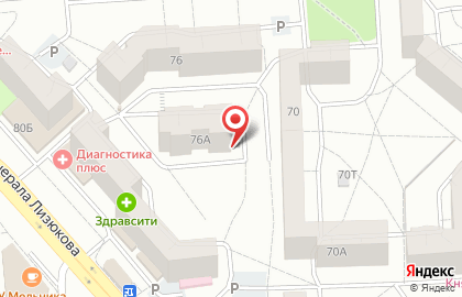 Компания Стройкомплекс на улице Генерала Лизюкова на карте