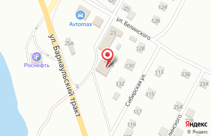 Почта России, АО в Камень-на-Обях на карте