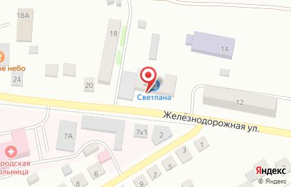 Медиум, ООО на Железнодорожной улице на карте