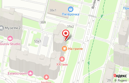Пекарня БулкаХлеба на Комендантском проспекте на карте